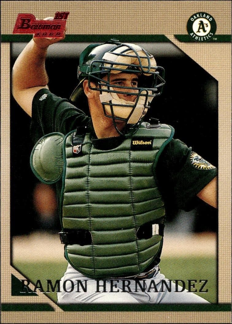1996 Bowman Ramon Hernandez #220 trading card