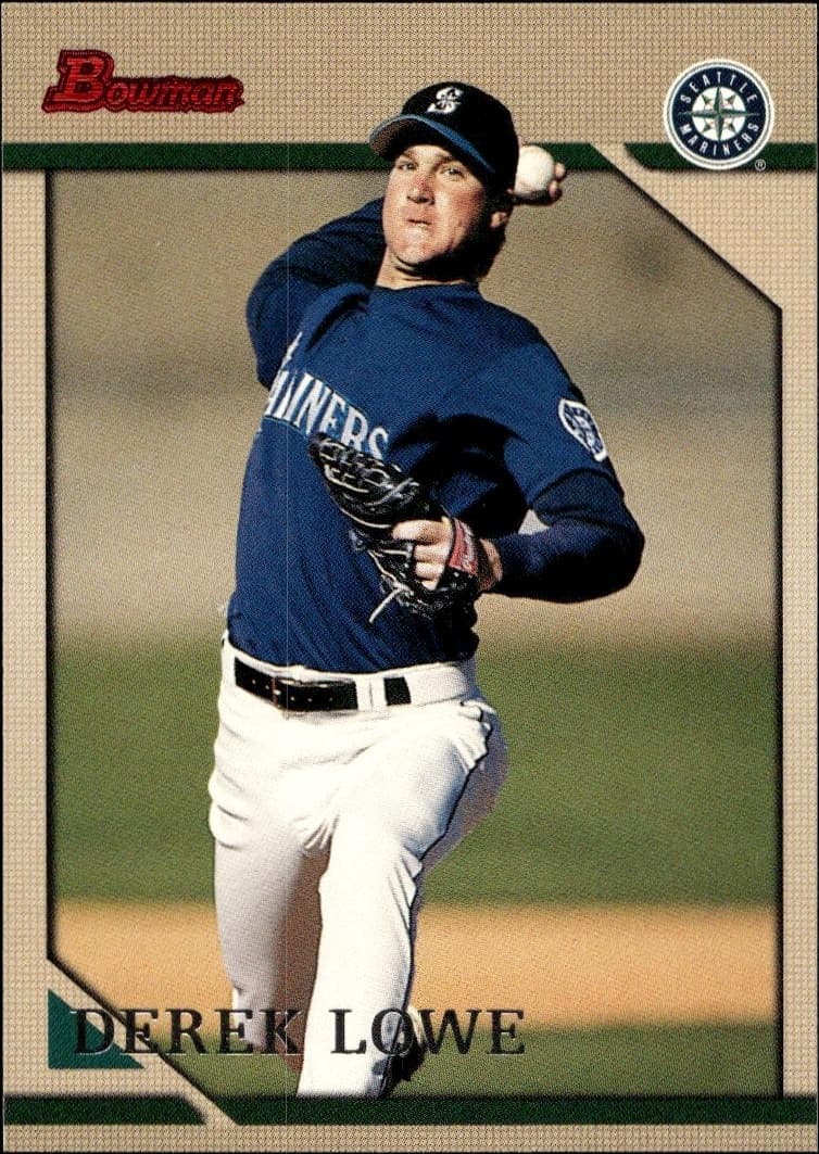1996 Bowman Derek Lowe #228 trading card