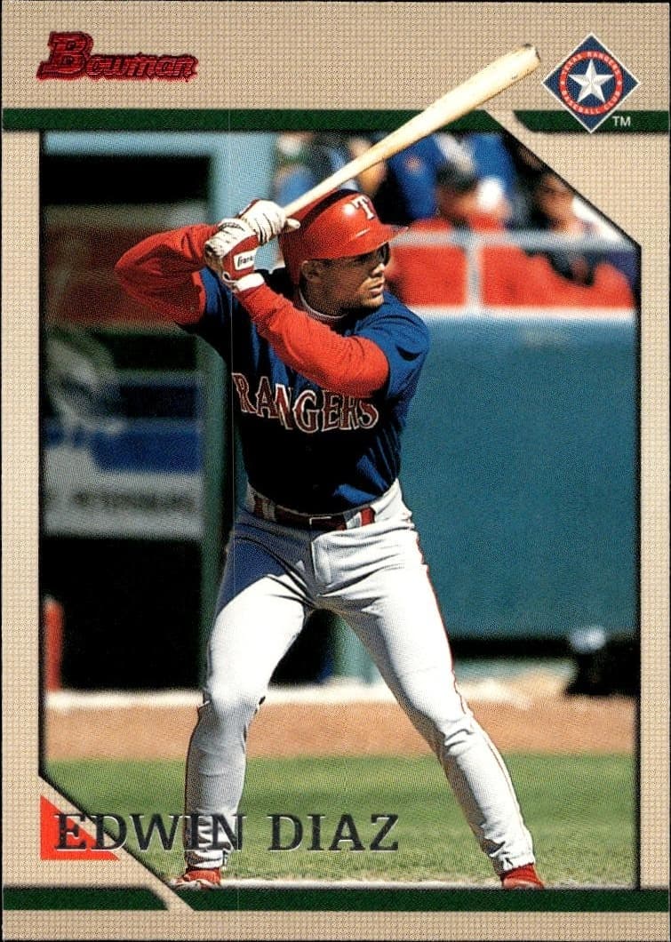 1996 Bowman Edwin Diaz #233 trading card
