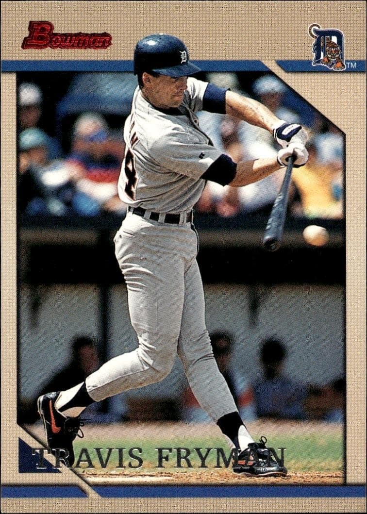 1996 Bowman Travis Fryman #106 trading card
