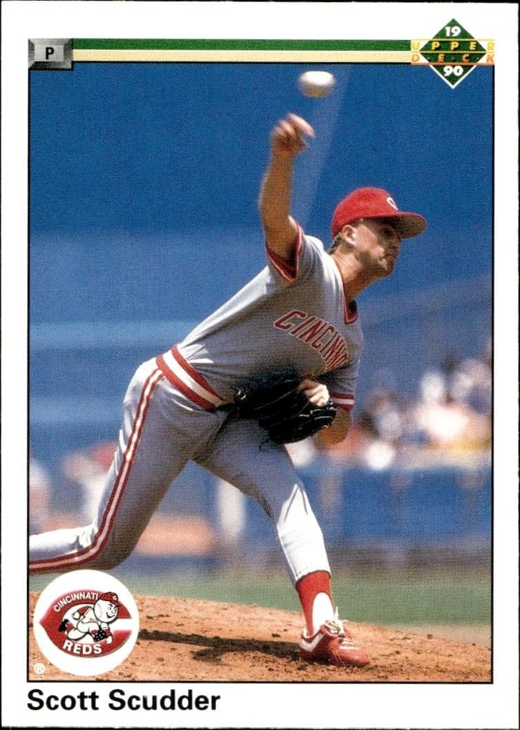 1990 Upper-Deck Scott Scudder #164 trading card