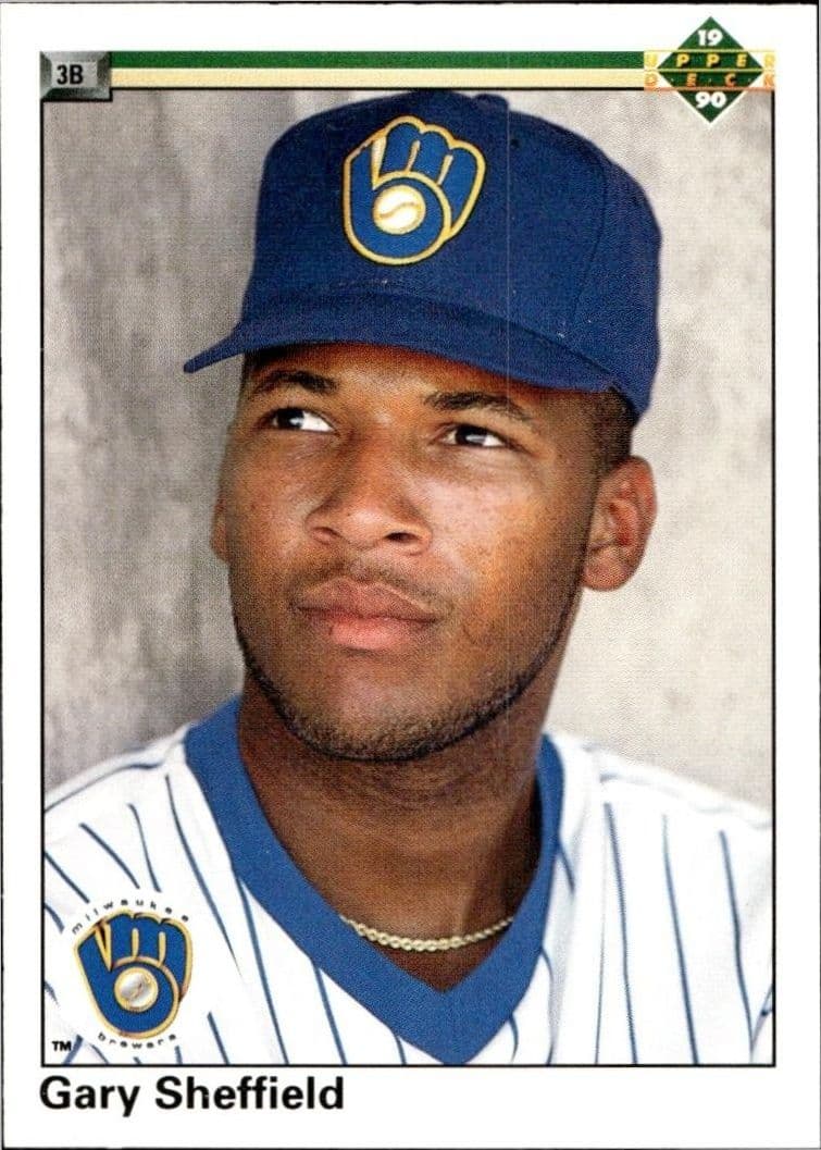 1990 upper-deck Gary Sheffield