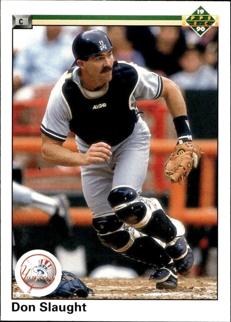 1990 Upper-Deck Don Slaught #152 trading card