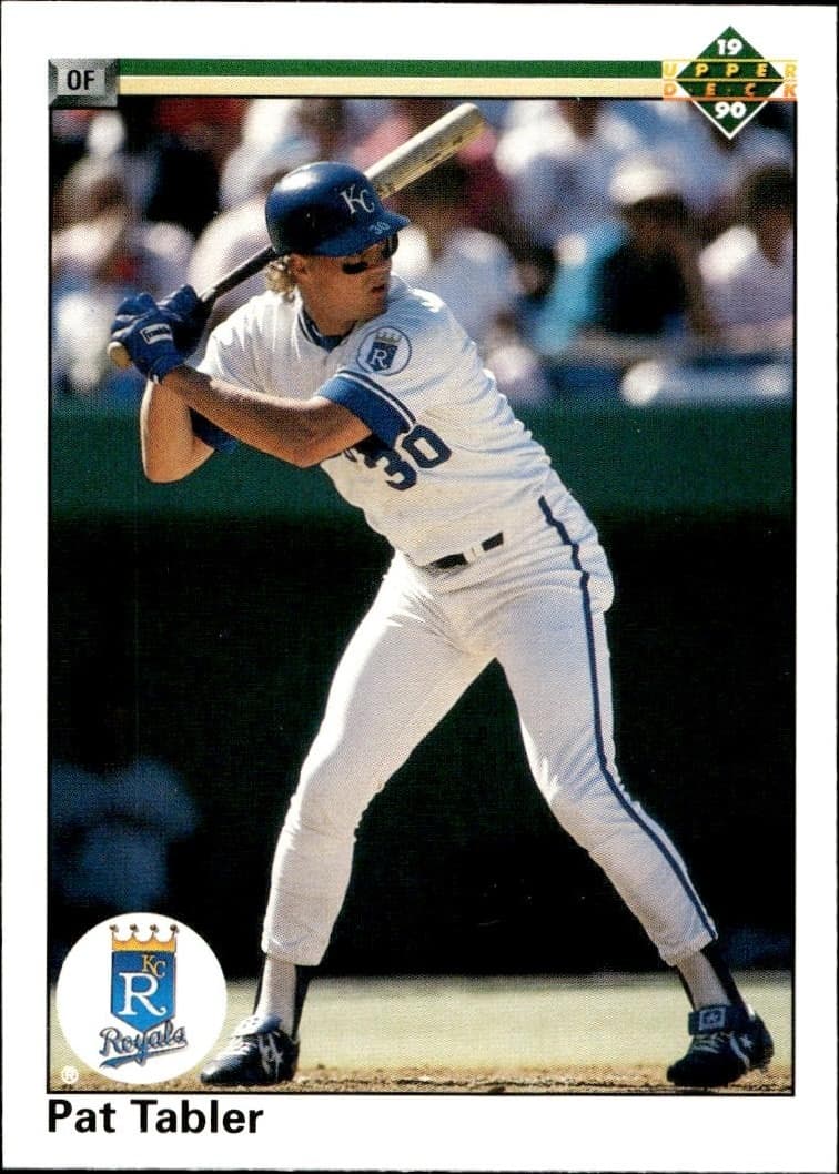 1990 upper-deck Pat Tabler