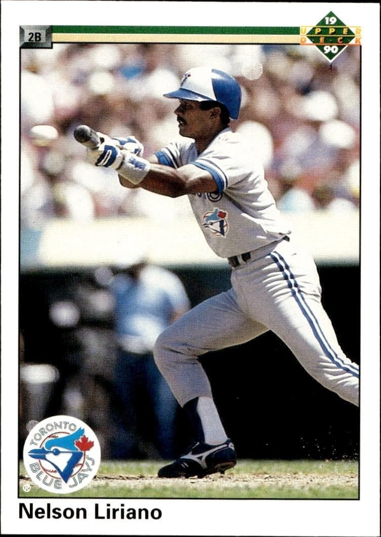1990 Upper-Deck Nelson Liriano #134 trading card