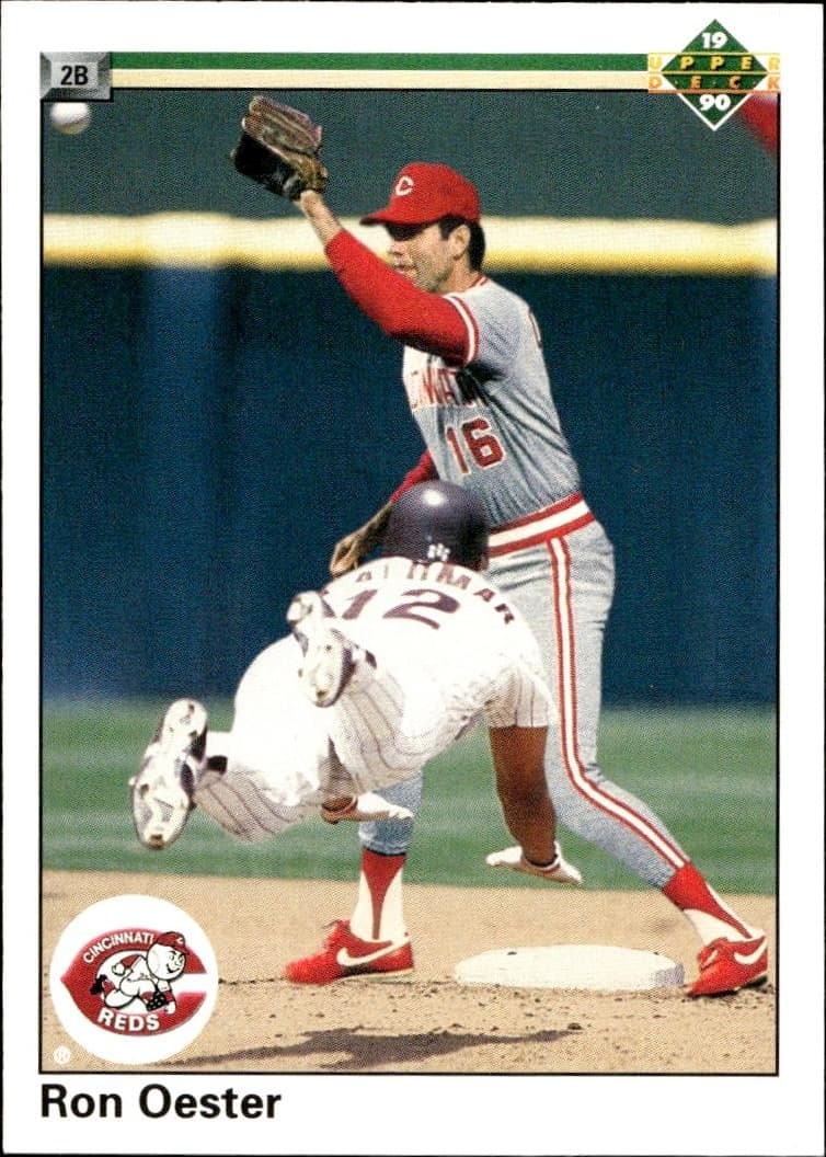 1990 upper-deck Ron Oester