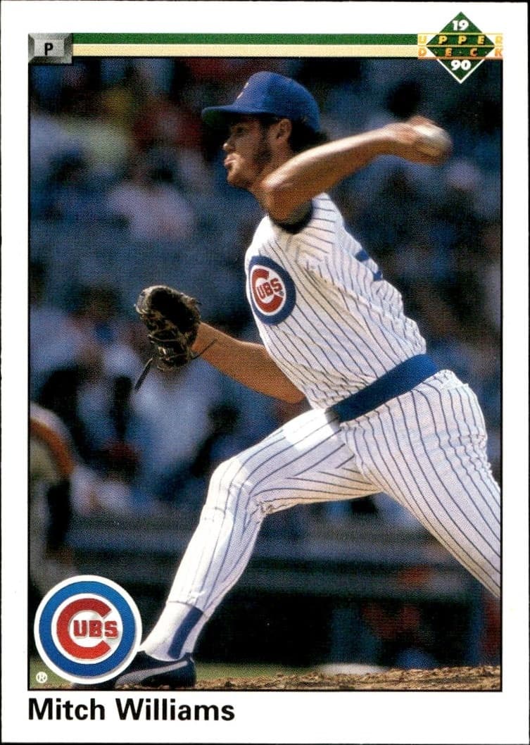 1990 upper-deck Mitch Williams