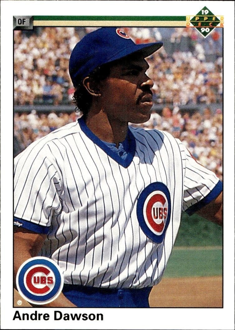 1990 Upper-Deck Andre Dawson #357 trading card
