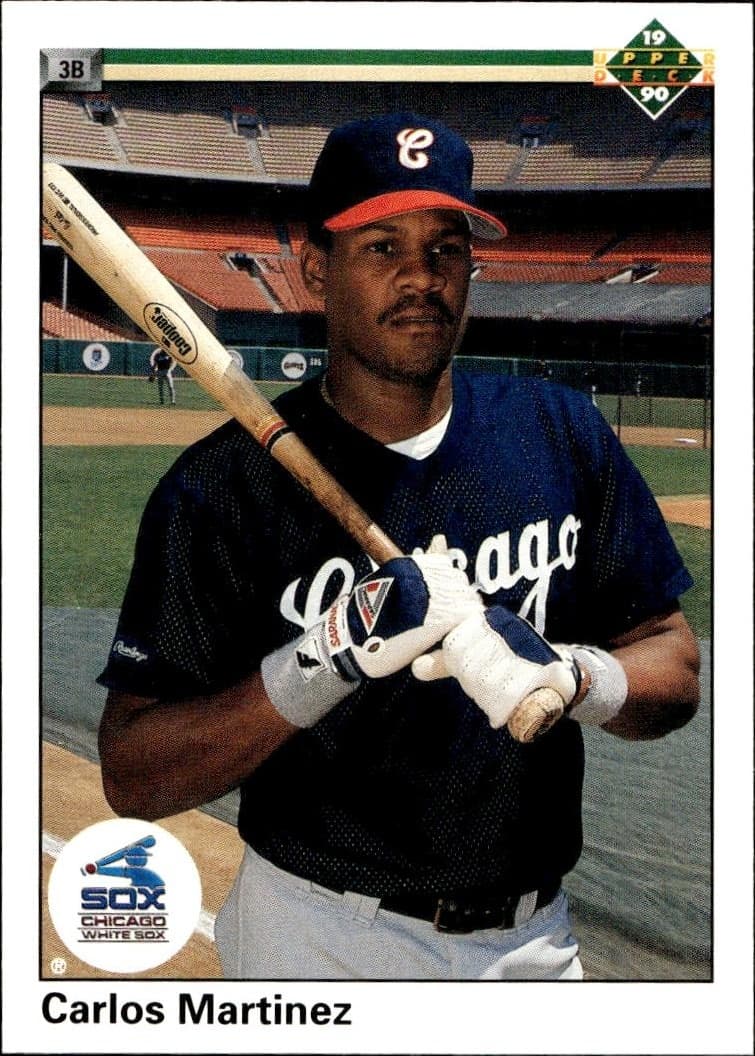 1990 Upper-Deck Carlos Martinez #347 trading card