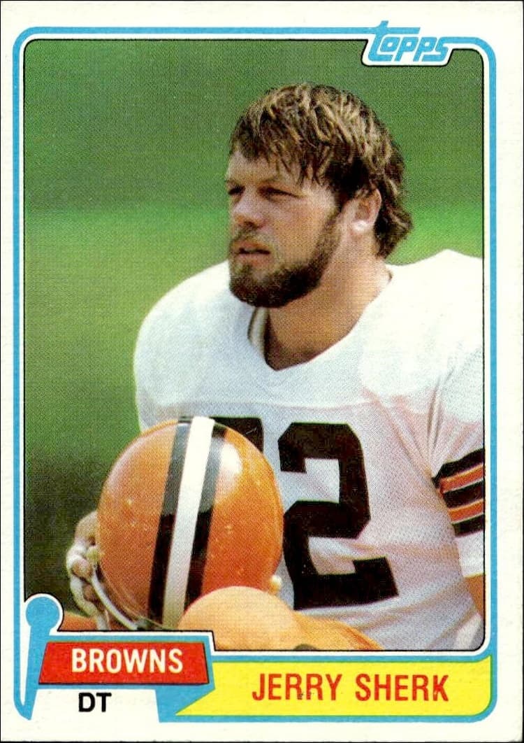 1981 topps Jerry Sherk