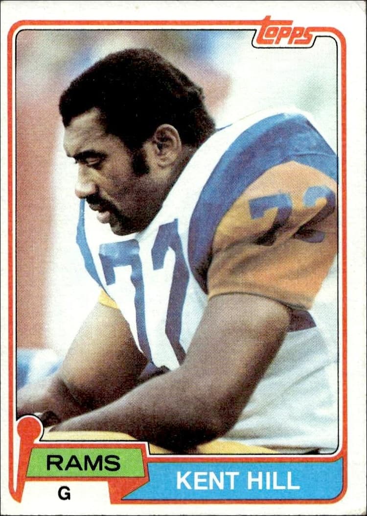 1981 topps Kent Hill