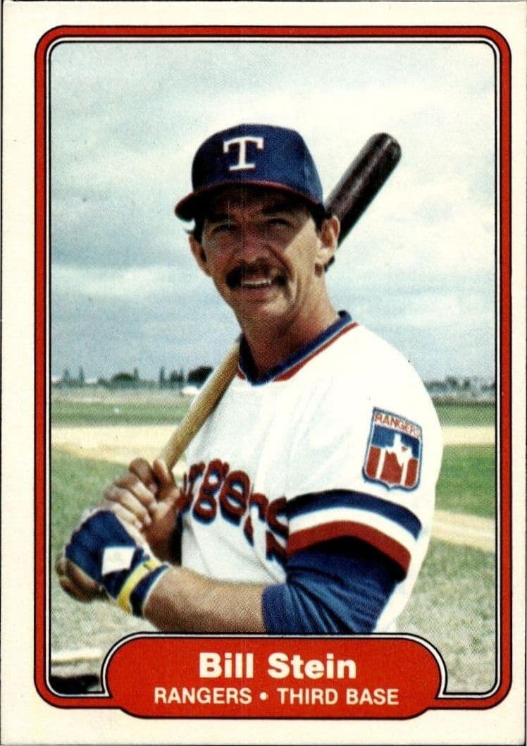 1982 Fleer Bill Stein #331 trading card