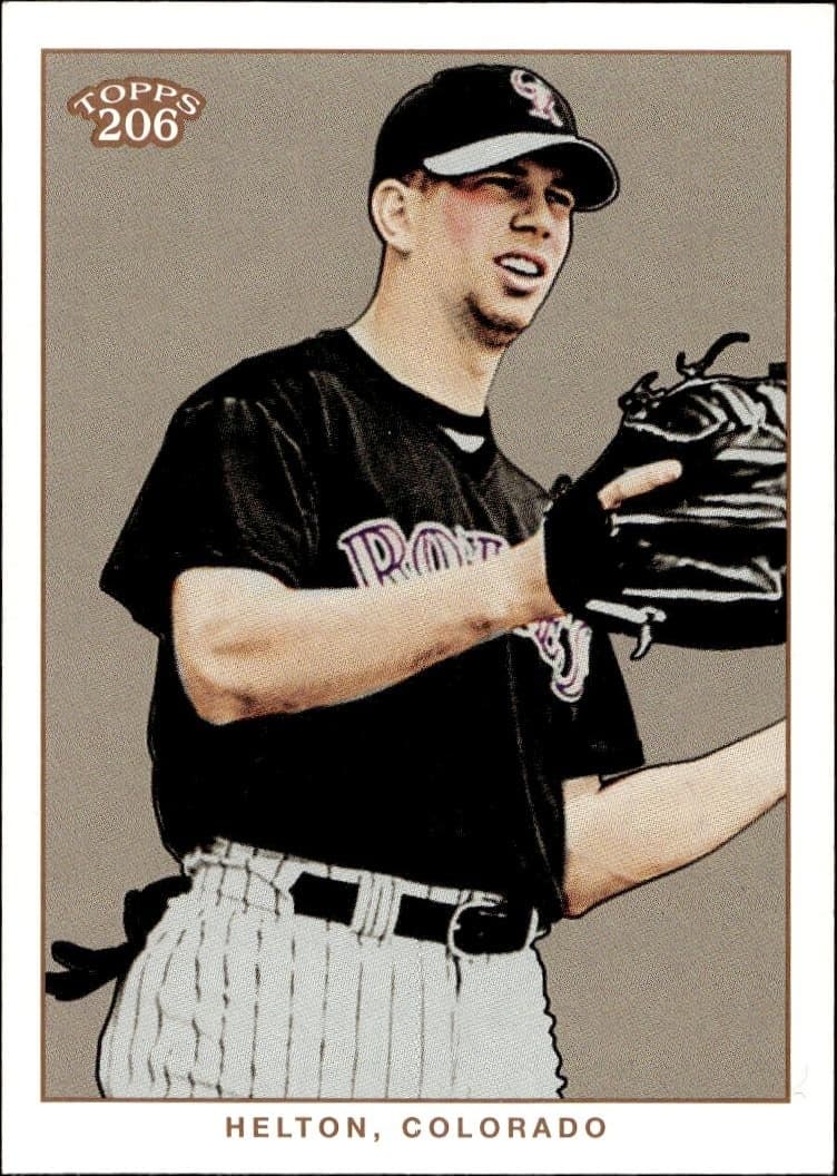 2002 Topps T206 Todd Helton #20 trading card