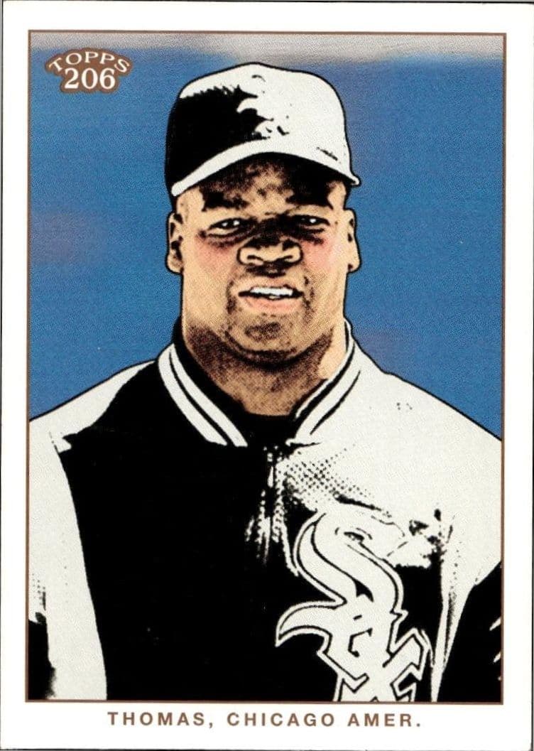 2002 Topps 206 Frank Thomas #33 trading card