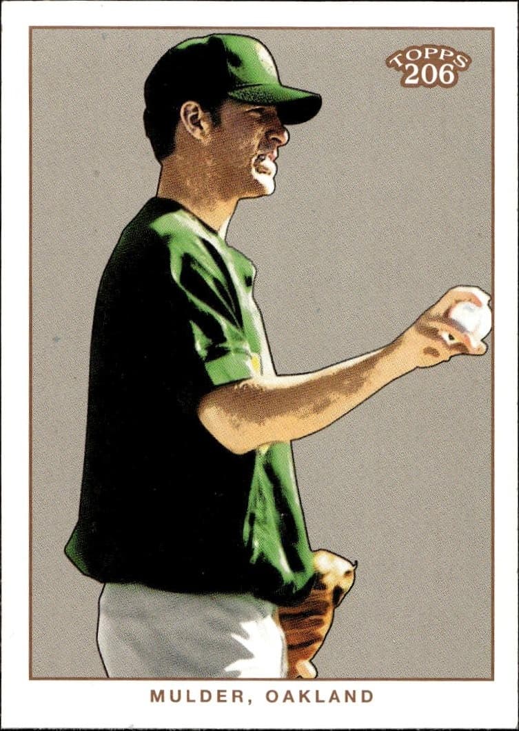 2002 Topps 206 Mark Mulder #182 trading card