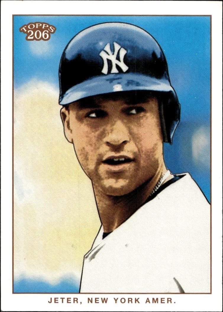 2002 topps Derek Jeter