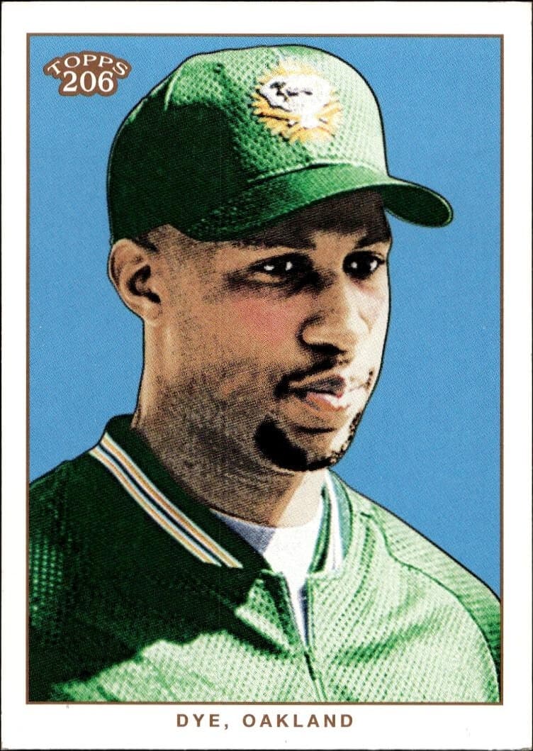 2002 Topps 206 Jermaine Dye #63 trading card