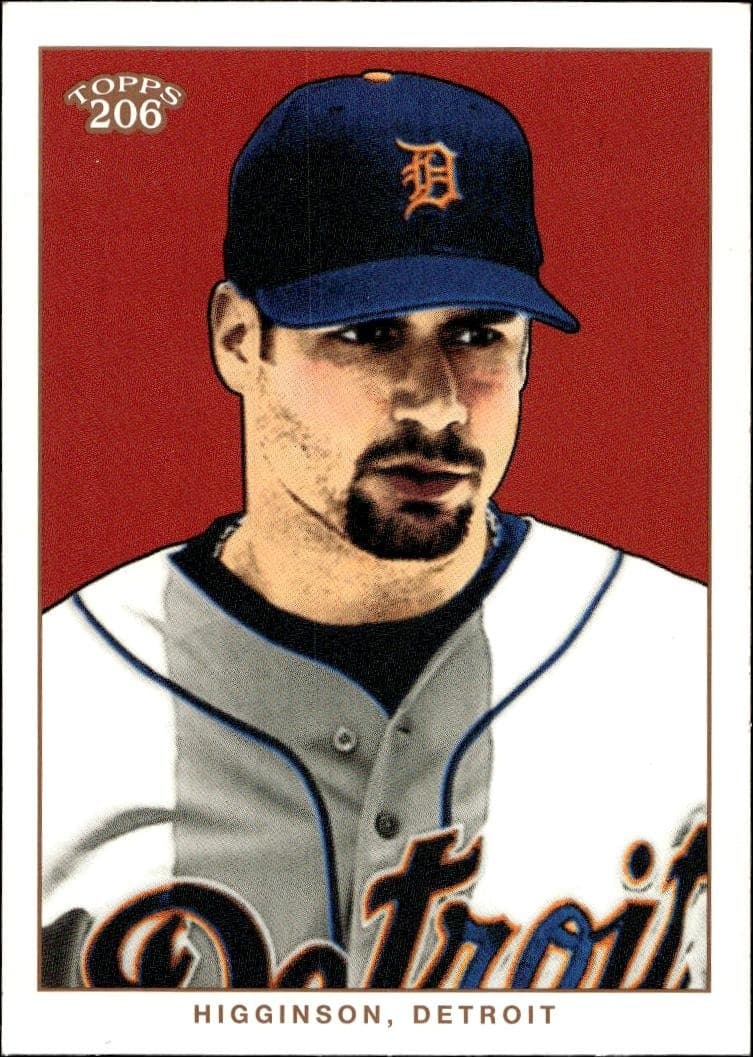 2002 Topps T206 Bobby Higginson #109 trading card