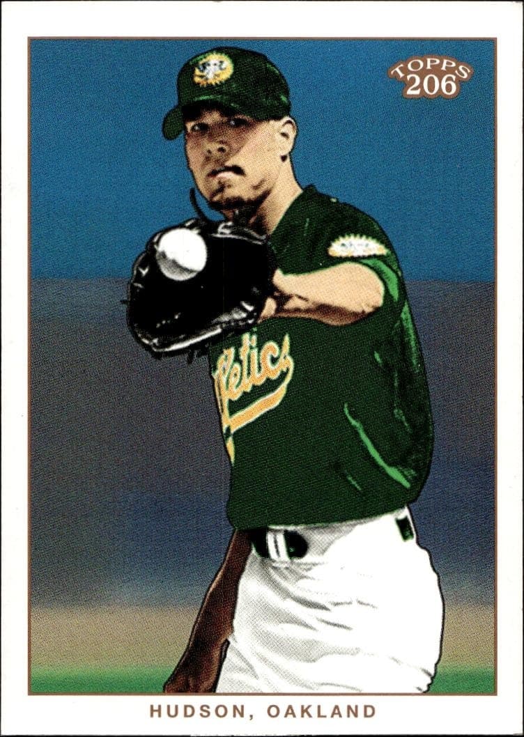 2002 Topps 206 Tim Hudson #105 trading card