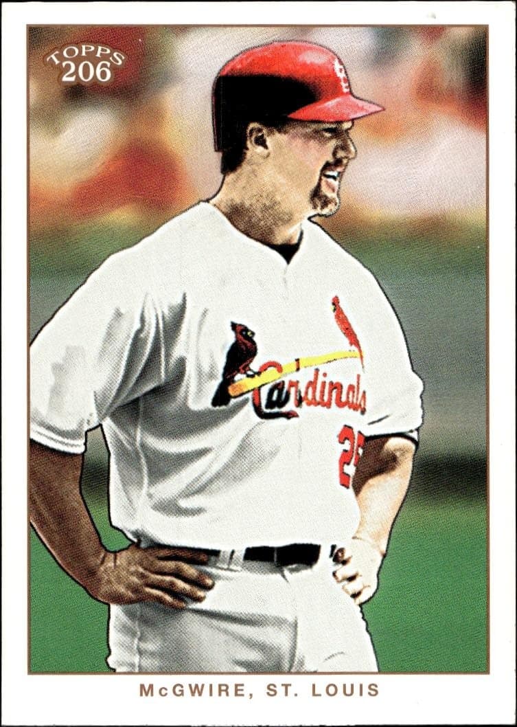 2002 Topps 206 Mark McGwire #100