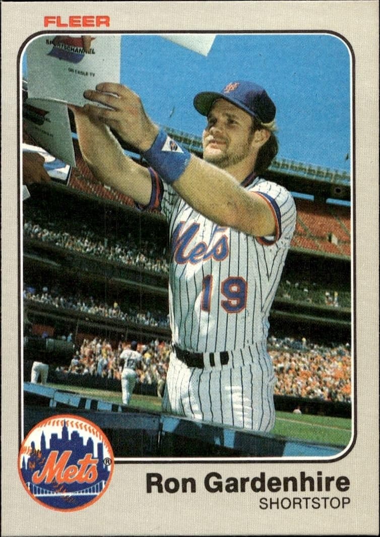 1983 Fleer Ron Gardenhire #543 trading card