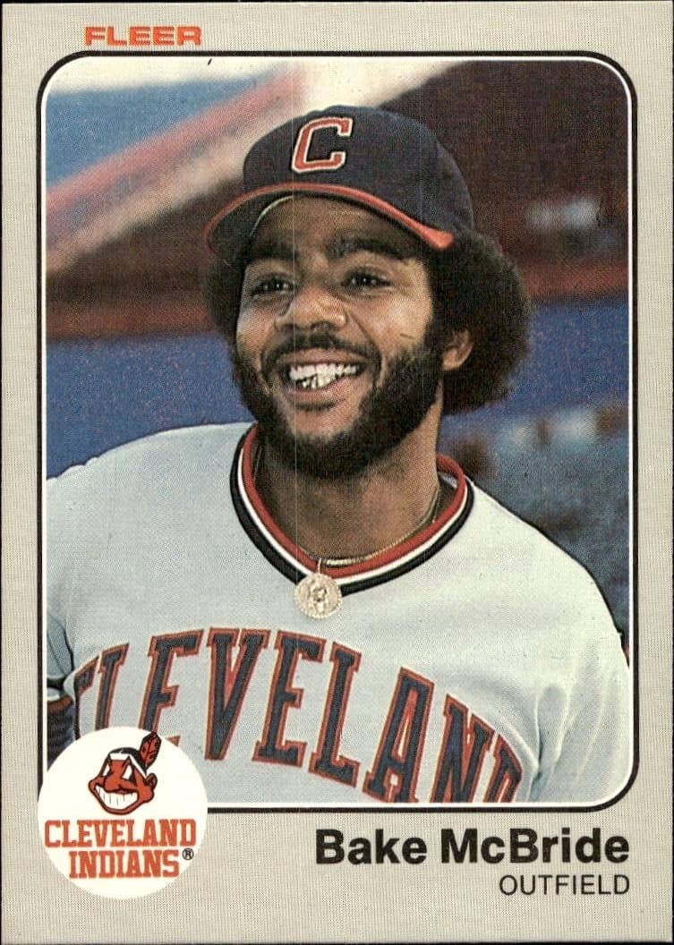 1983 fleer Bake McBride