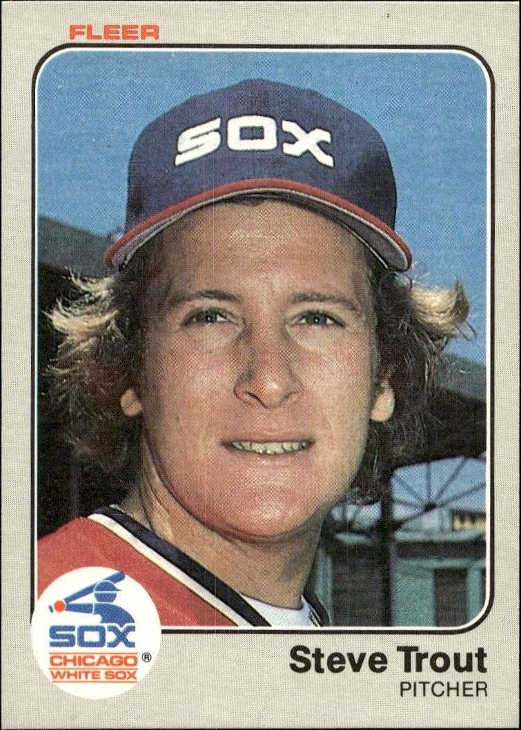 1983 fleer Steve Trout