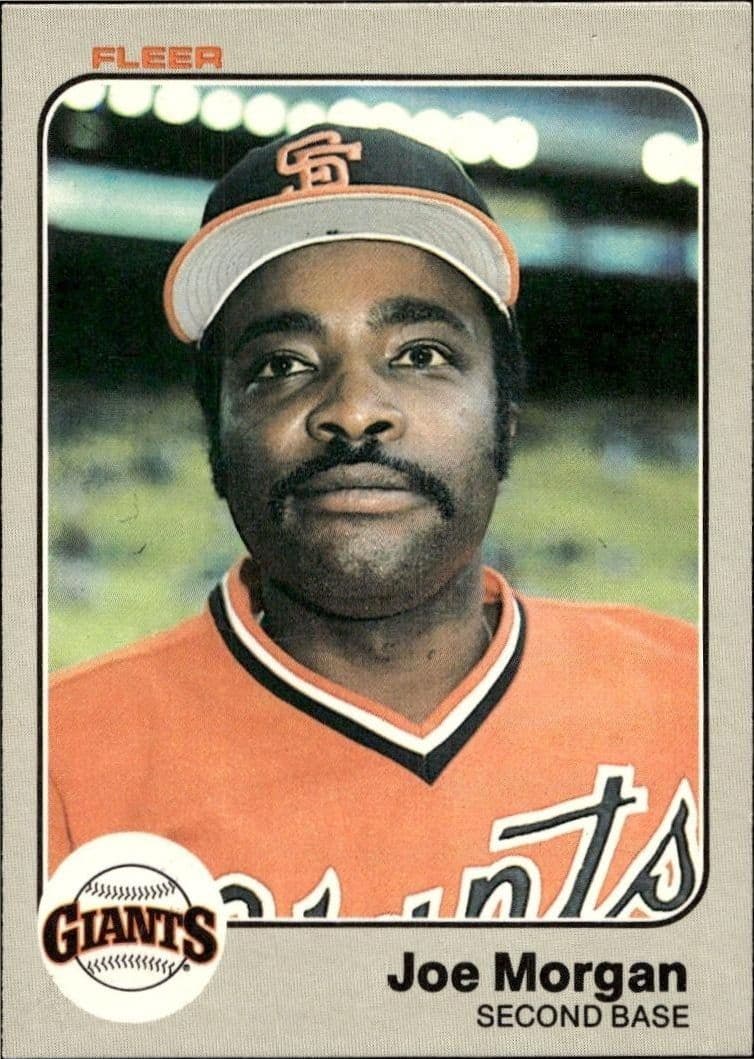 1983 Fleer Joe Morgan #270 trading card