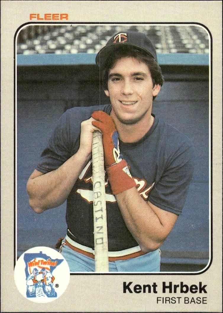1983 fleer Kent Hrbek