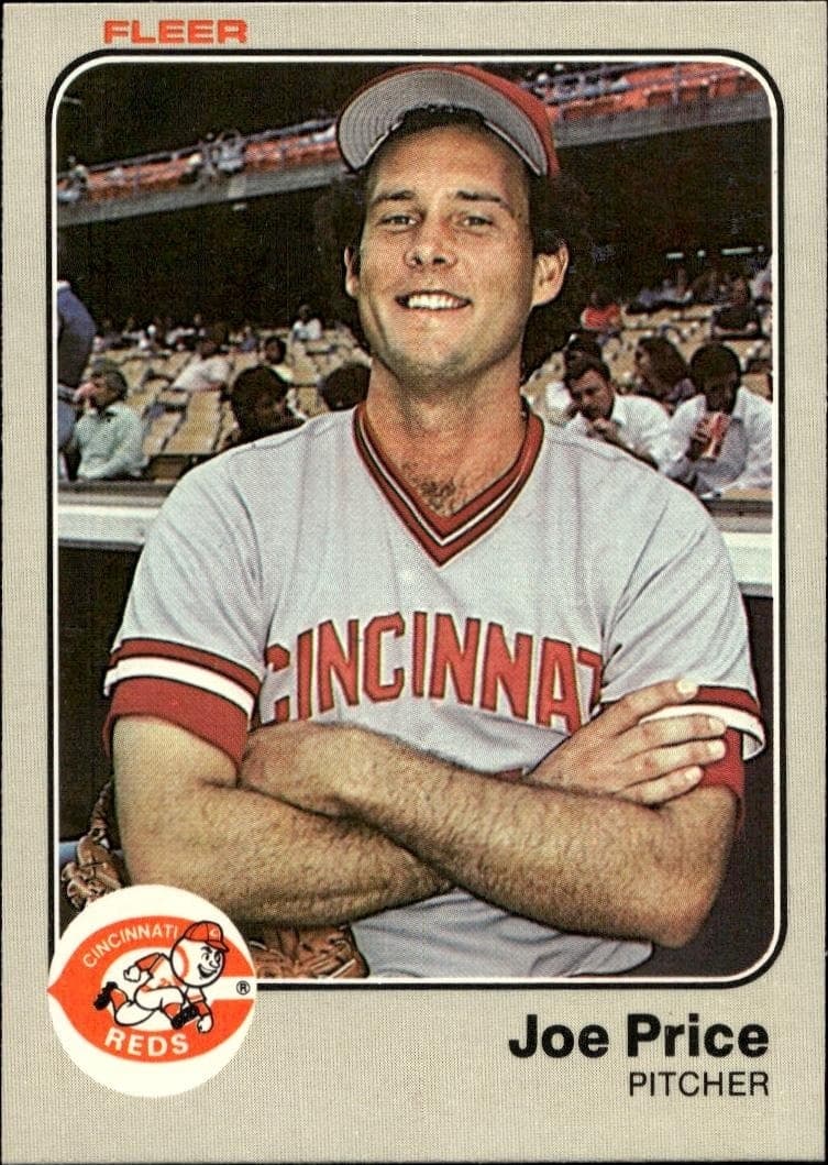 1983 fleer Joe Price