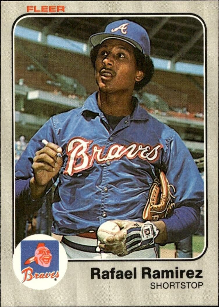 1983 fleer Rafael Ramirez