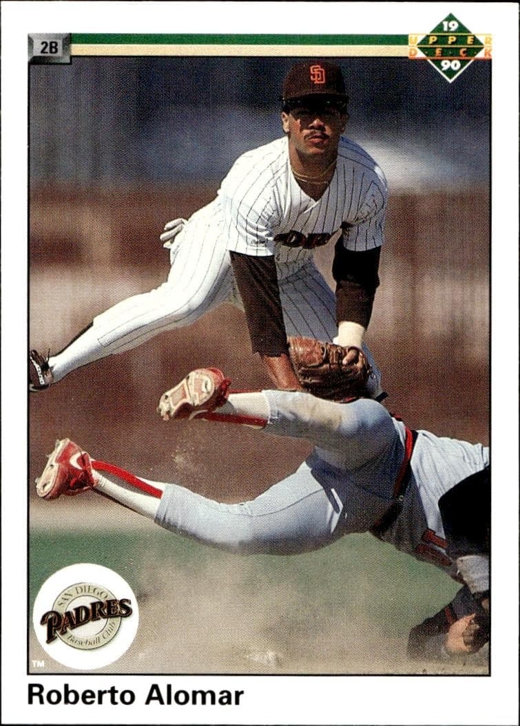 1990 Upper-Deck Roberto Alomar #346 trading card