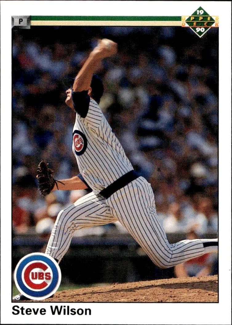 1990 Upper-Deck Steve Wilson #341 trading card