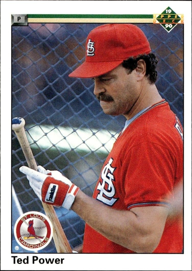 1990 upper-deck Ted Power