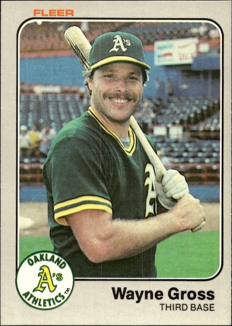 1983 Fleer Wayne Gross #517 trading card