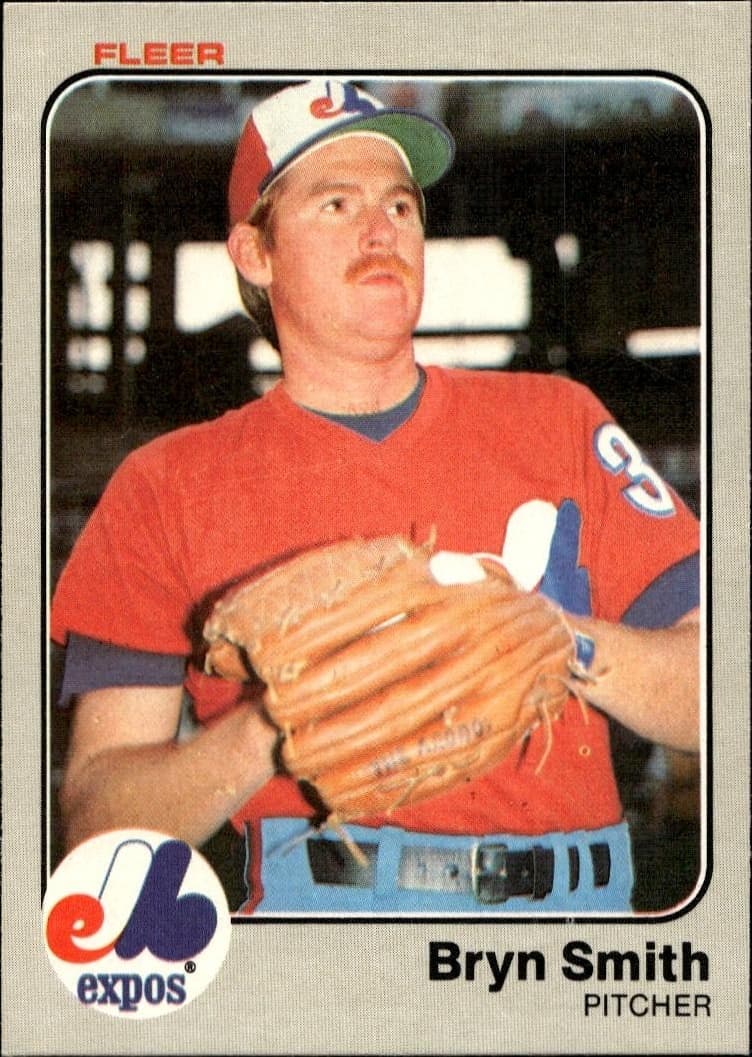 1983 fleer Bryn Smith