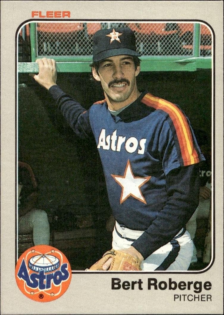 1983 Fleer Bert Roberge #461 trading card