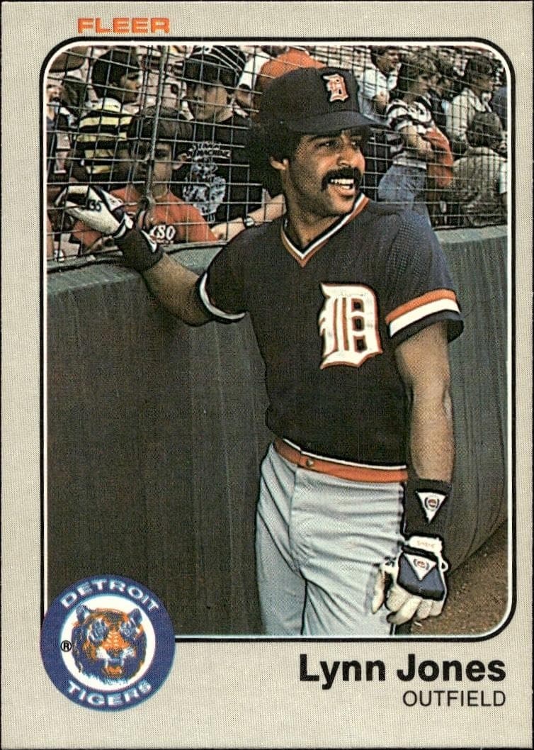 1983 Fleer Lynn Jones #333