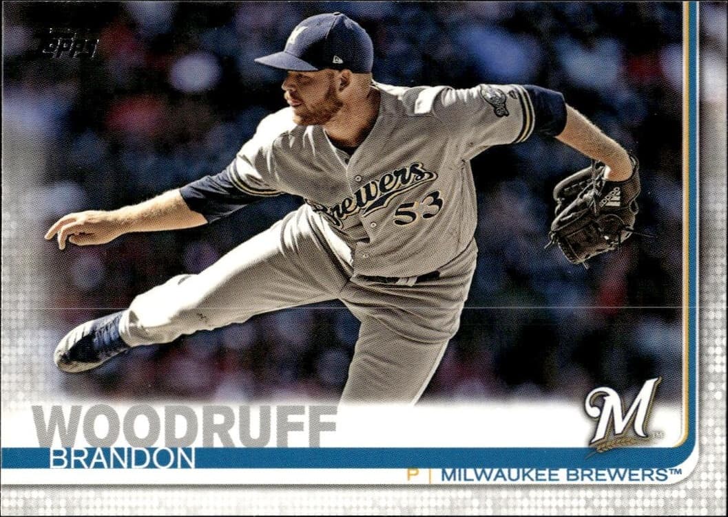 2019 Topps Series 2 Brandon Woodruff #687 trading card