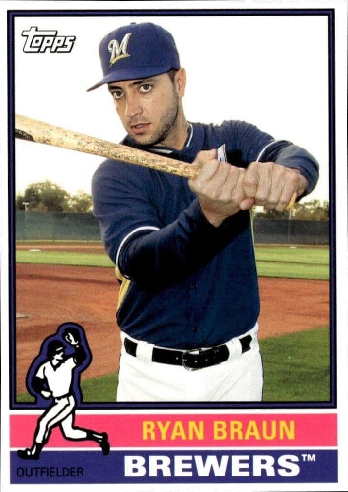 2015 Topps Archives Ryan Braun #118