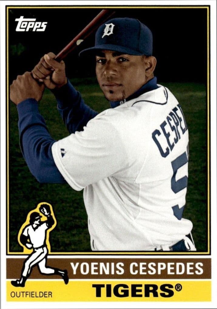 2015 Topps Archives Yoenis Cespedes #188 trading card