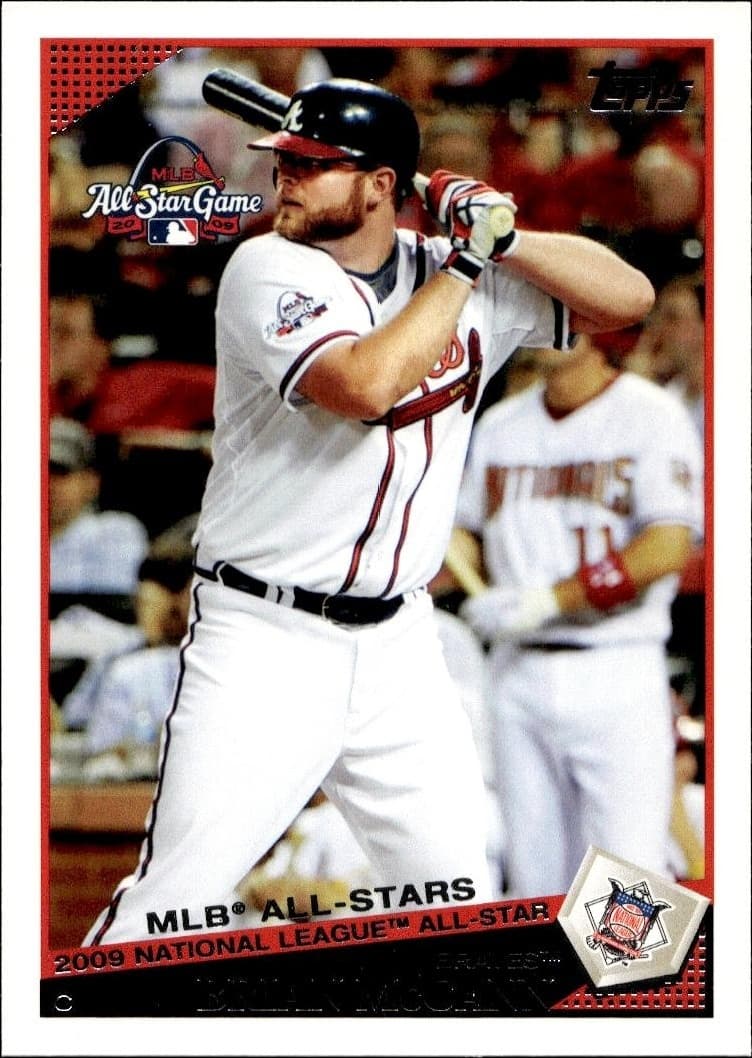 2009 Topps Updates & Highlights Brian McCann #UH249 trading card