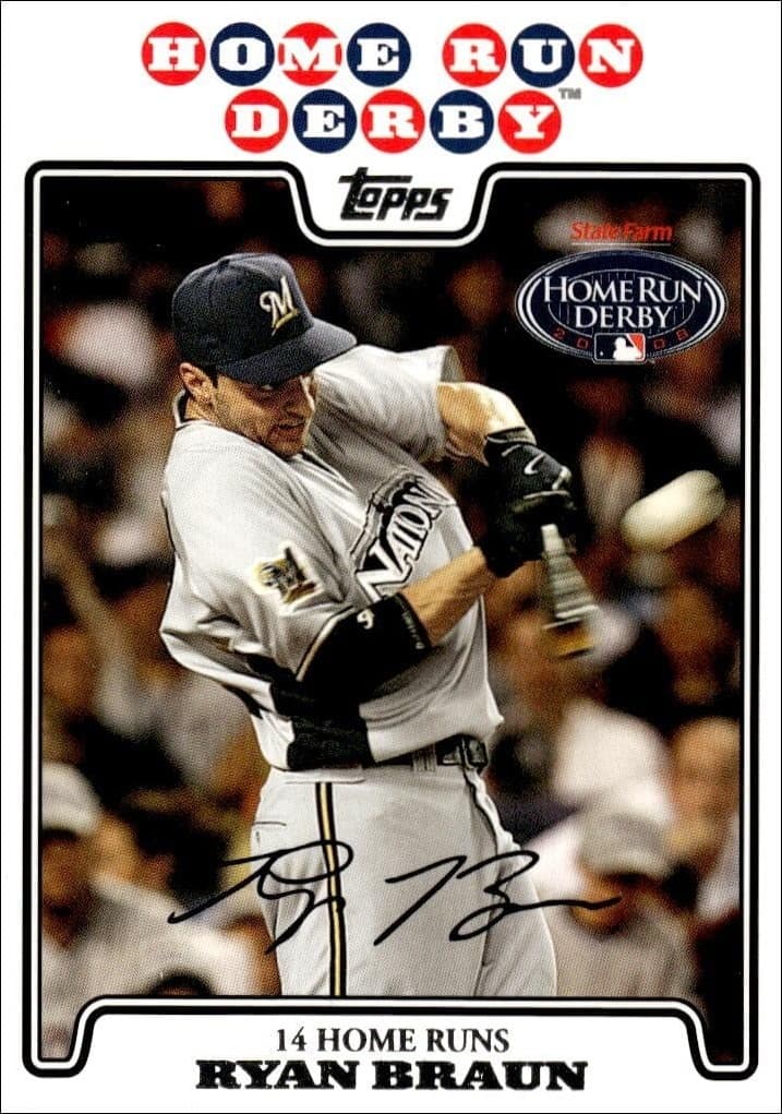 2008 Topps Updates & Highlights Ryan Braun #UH166