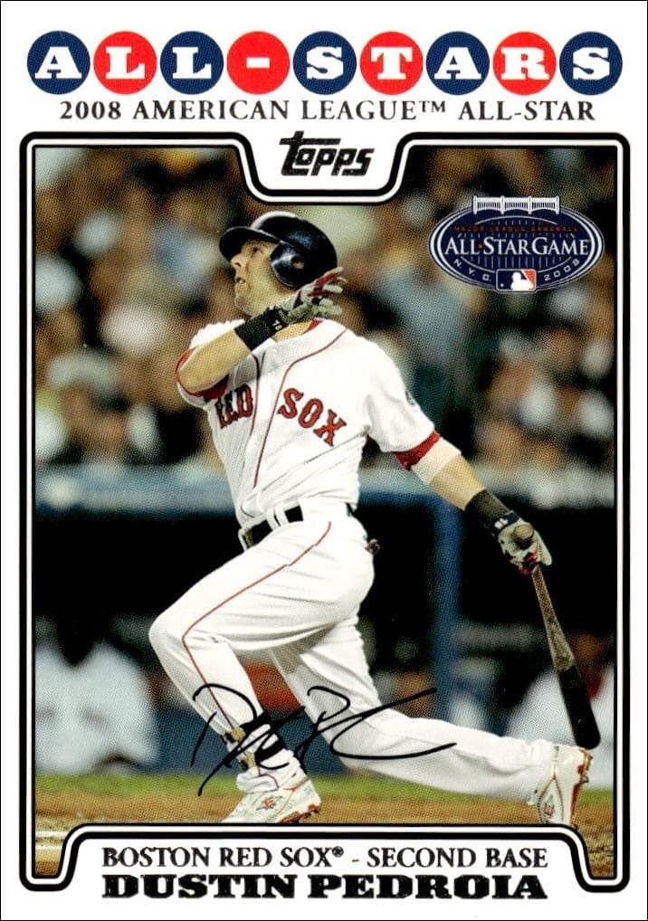 2008 topps Dustin Pedroia