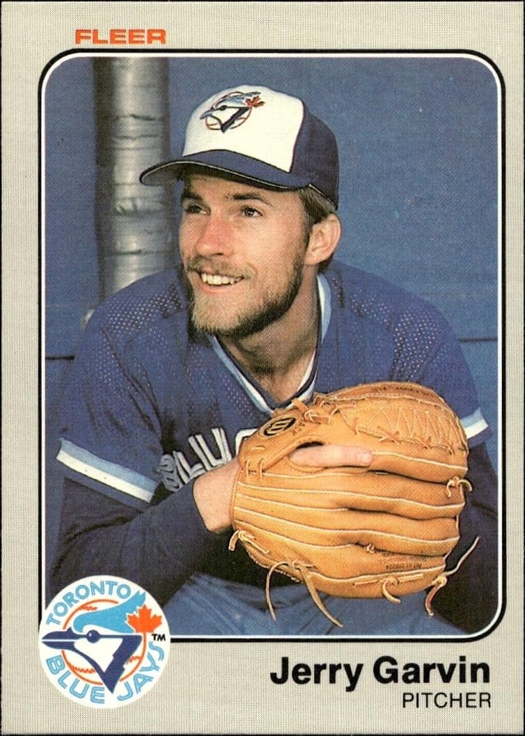 1983 Fleer Jerry Garvin #428 trading card