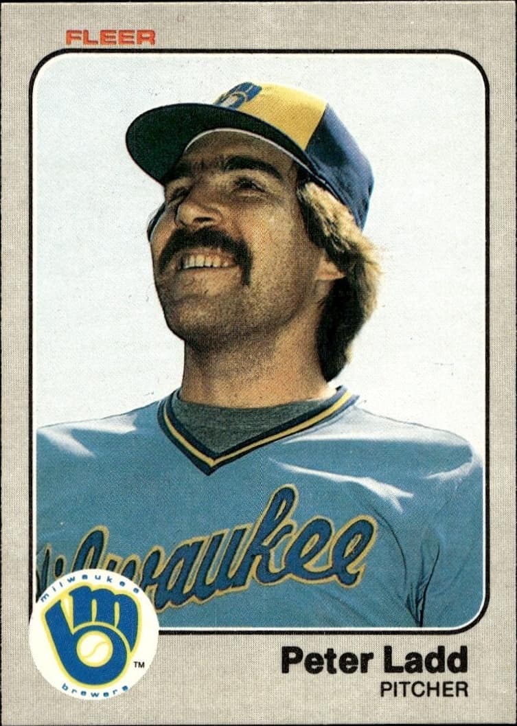 1983 fleer Pete Ladd