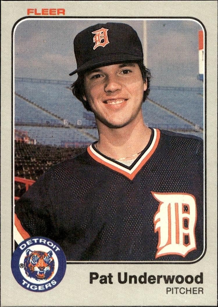 1983 Fleer Pat Underwood #347