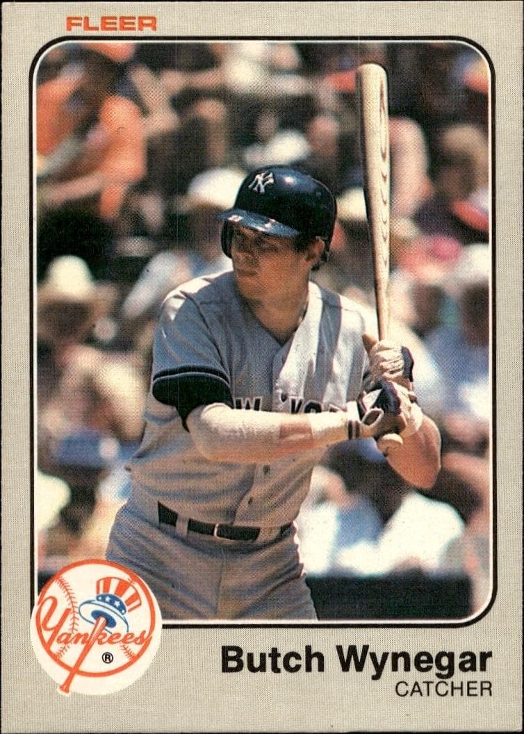 1983 fleer Butch Wynegar