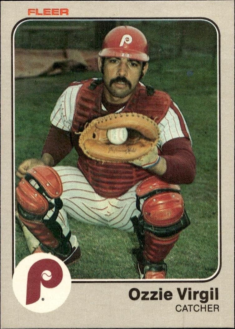 1983 fleer Ozzie Virgil