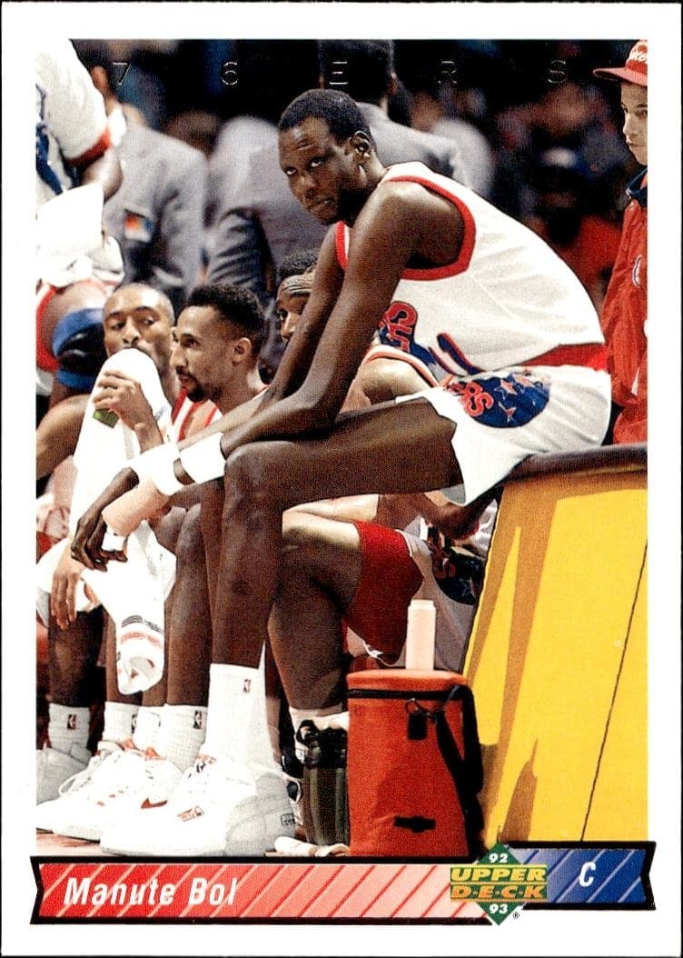 1992-93 upper-deck Manute Bol